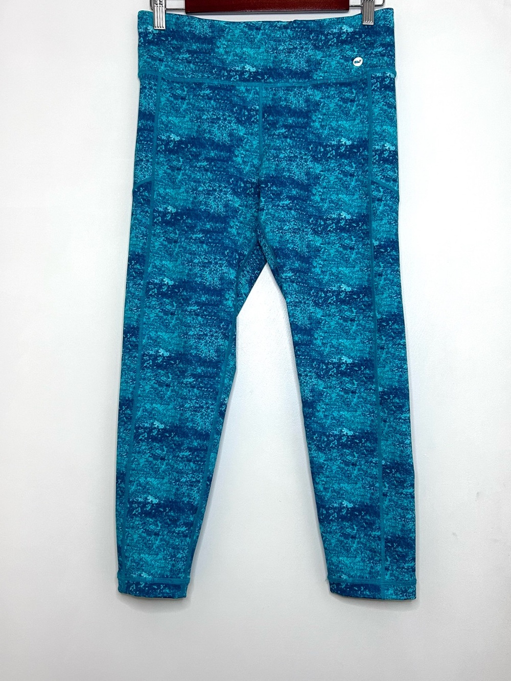Vineyard Vines Teal Leggings, Medium